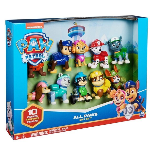 Paw Patrol - Celebration 10 pack figures (6065255)