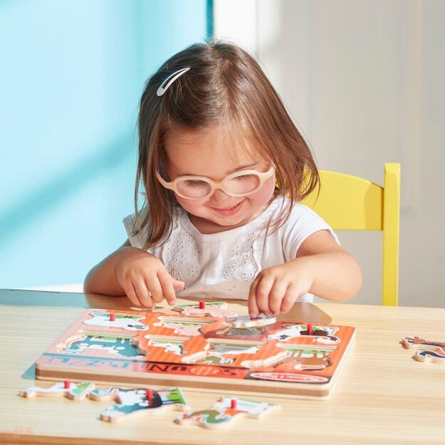 Melissa & Doug - Farm Animals Sound Puzzle (50204)