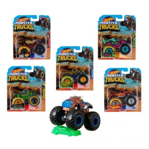 Hot Wheels - Asst 1:64 Die-cast Truck + Car Promo (GRH81)