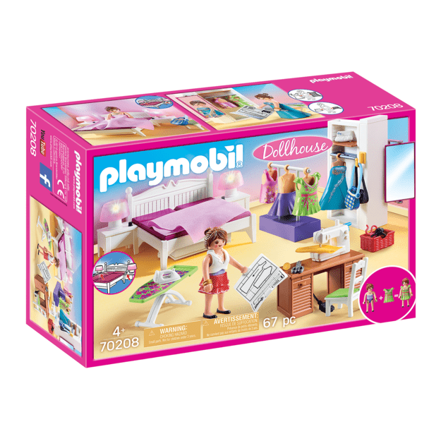 Playmobil - Bedroom with Sewing Corner (70208)