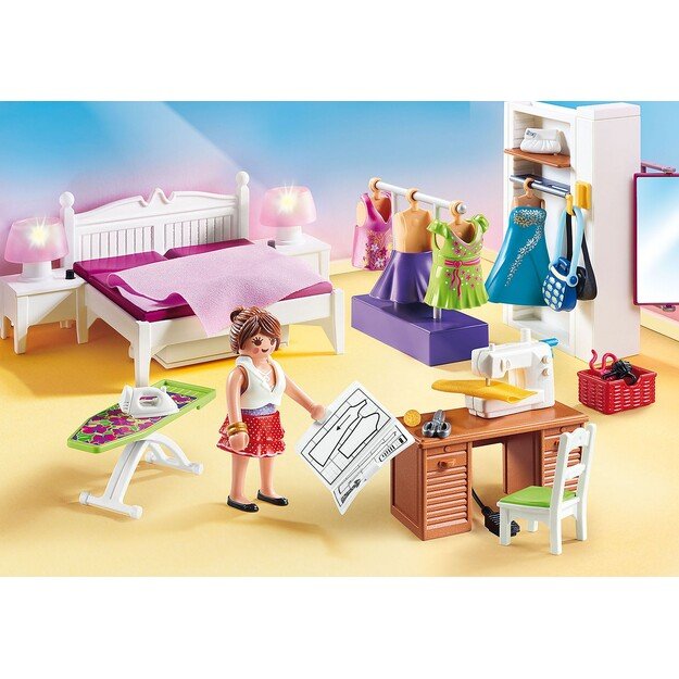 Playmobil - Bedroom with Sewing Corner (70208)
