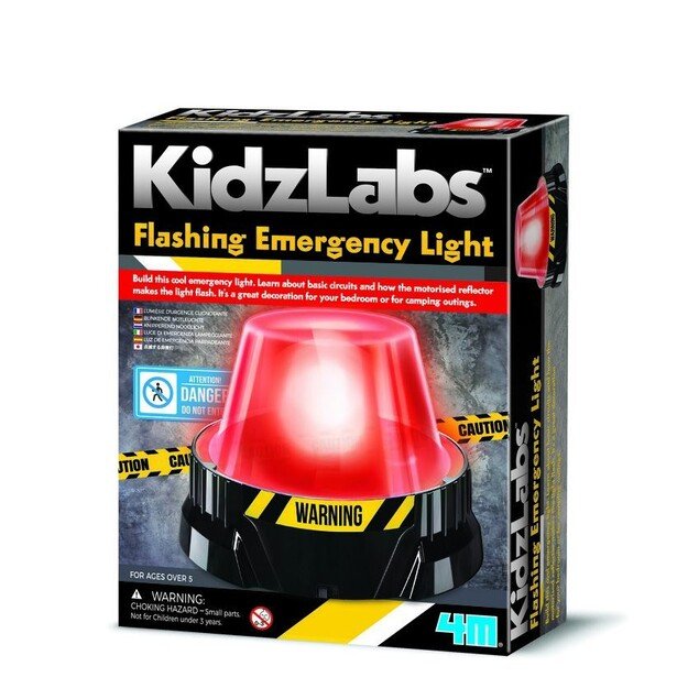 4M - KidzLabs Flashing Emergency Light - (4M-03444)