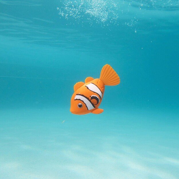 Swims - Rainbow Reef Fish Clown Fish - (6072502)