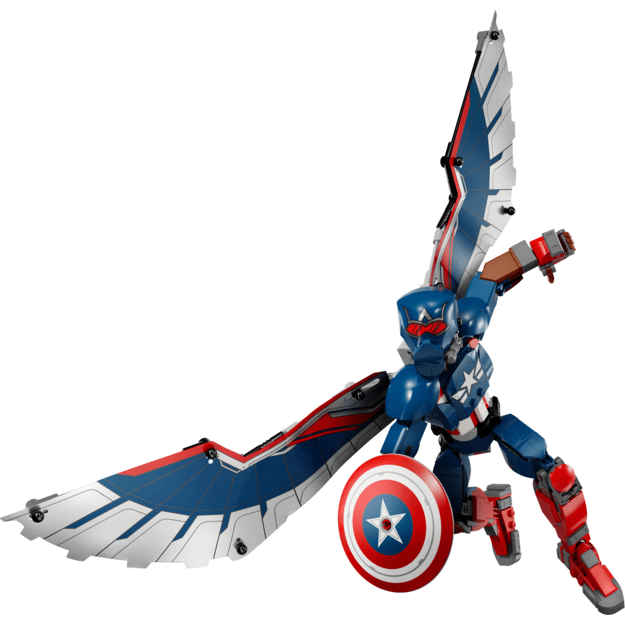 LEGO - Super Heroes - Captain America Construction Figure (76296)