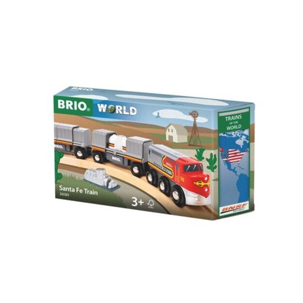 BRIO - Santa Fe Train (Trains of the World) - (36089)