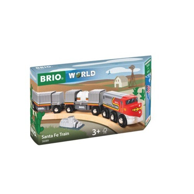BRIO - Santa Fe Train (Trains of the World) - (36089)