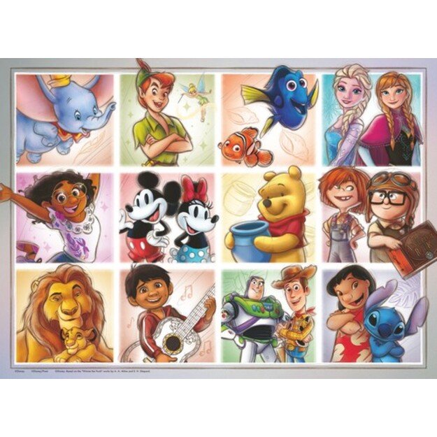Ravensburger - Disney Multicharacter 100p XXL - (12004118)