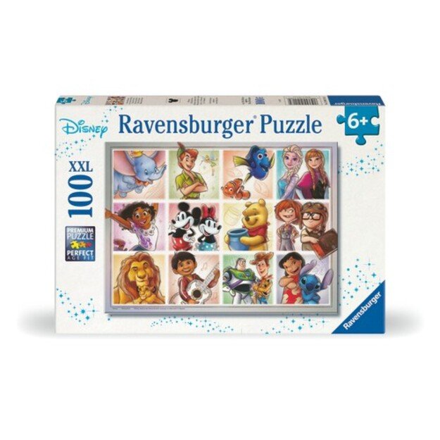 Ravensburger - Disney Multicharacter 100p XXL - (12004118)