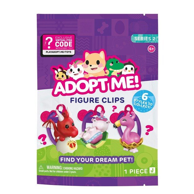 Adopt Me - Clip On Figure 7,5 CM Asst. - (243-0367)