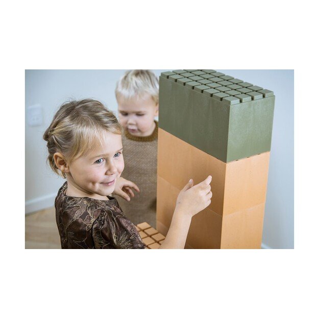 Dantoy - Building Blocks - Orange and Green (6994)