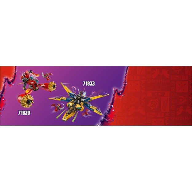 LEGO - Ninjago - Ras and Arin's Super Storm Jet (71833)