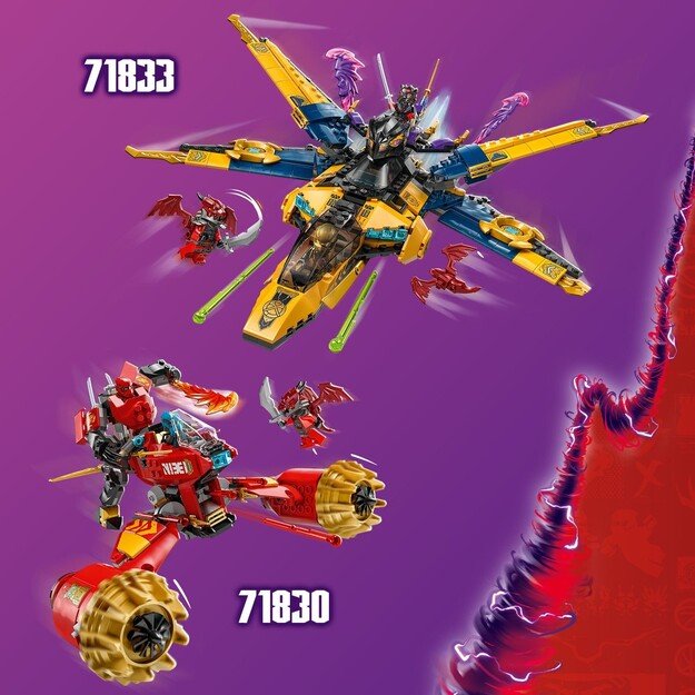 LEGO - Ninjago - Ras and Arin's Super Storm Jet (71833)