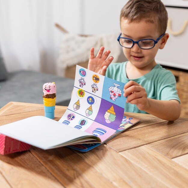 Melissa & Doug - Sticker Wow Ice Cream (50242)
