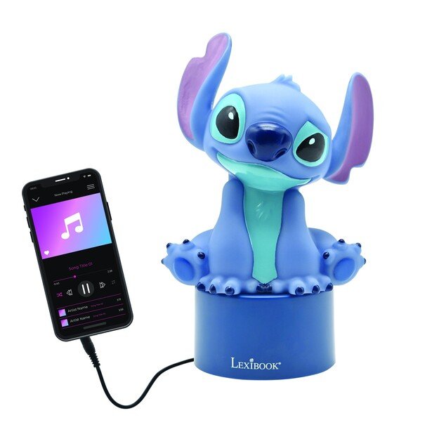 Lexibook - Stitch nightlight with speaker (NS01D)