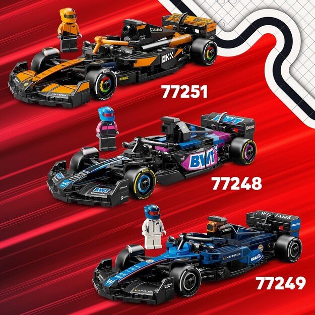 LEGO - Speed Champions - Mercedes-AMG F1 W15 Race Car (77244)