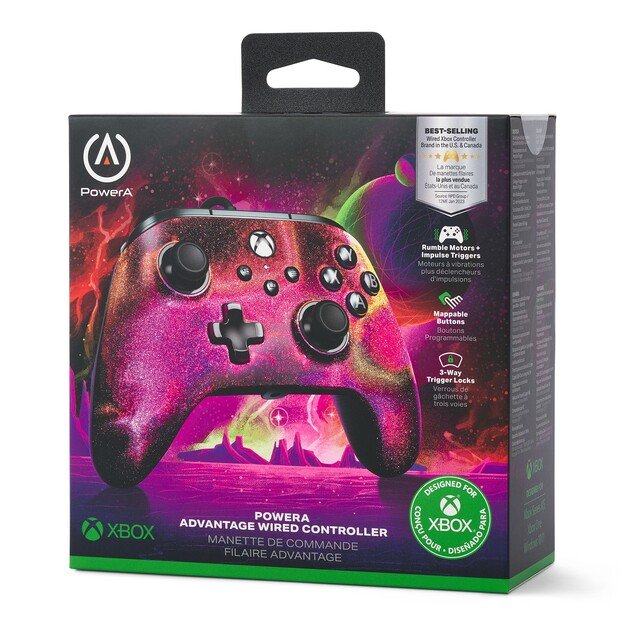 POWERA Advantage Wired Controller - Sparkle /Xbox Series X