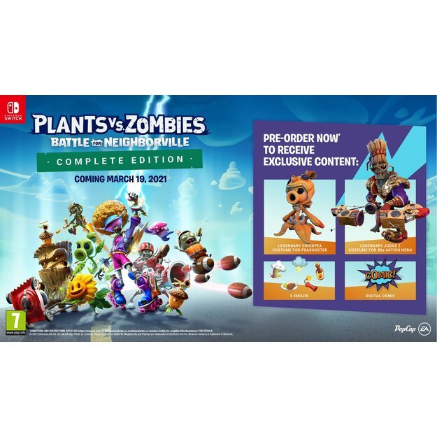 Plants vs. Zombies: Battle for Neighborville (Complete Edition)
      
        - Nintendo Switch
