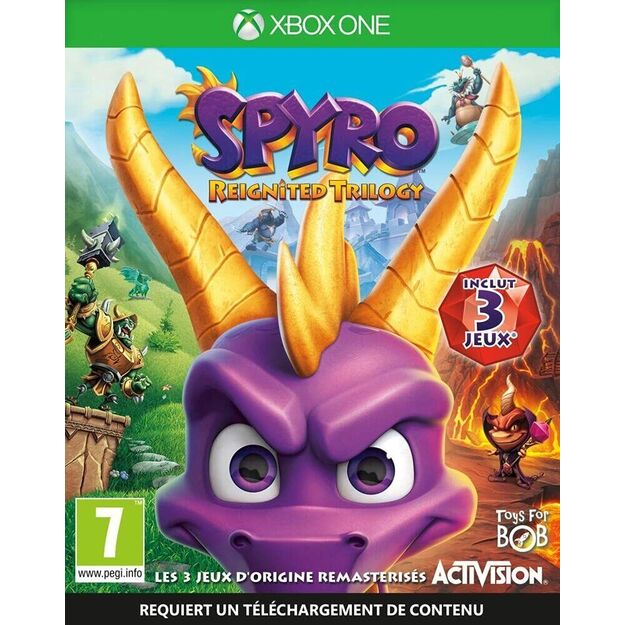 Spyro Reignited Trilogy (FR/Multi in Game)
      
        - Xbox One