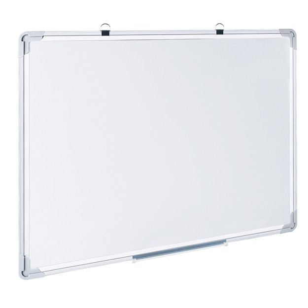 BIAŁA TABLICA MAGNETYCZNA SUCHOŚCIERALNA MARKERY RAMA ALUMINIOWA 100x70 14