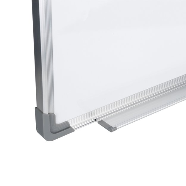 BIAŁA TABLICA MAGNETYCZNA SUCHOŚCIERALNA MARKERY RAMA ALUMINIOWA 100x70 12