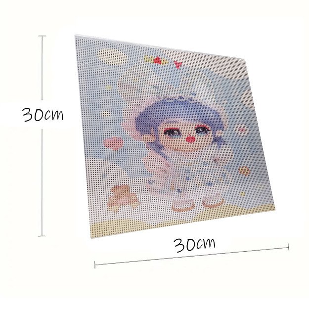 HAFT DIAMENTOWY 30x30 DIAMOND PAINTING MOZAIKA DIAMENTOWA ANIME OBRAZ 3