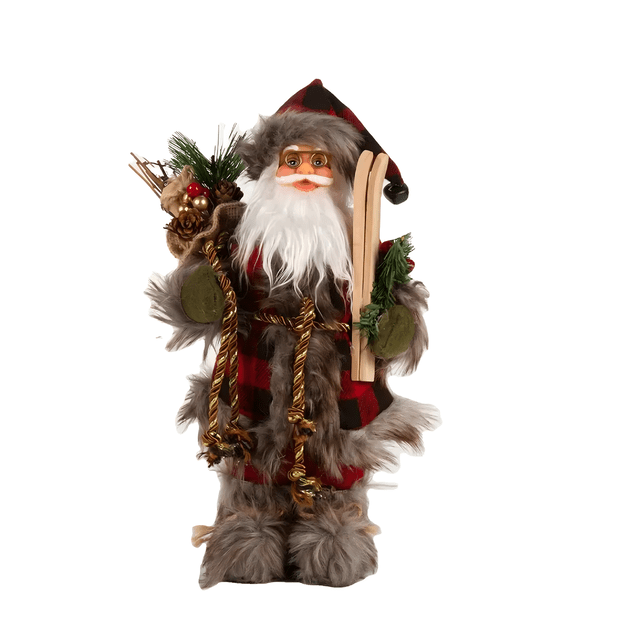 ŚWIĘTY MIKOŁAJ SKANDYNAWSKI FIGURKA ŚWIĄTECZNA NA ŚWIĘTA PREMIUM 45CM 14
