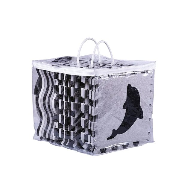 EDUCATIONAL FOAM MAT THICK PLAYPEN FOR CHILDREN PUZZLE 25 PIECES 3IN1