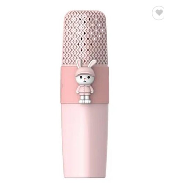 MIKROFON KARAOKE DLA DZIECI BLUETOOTH BEZPRZEWODOWY Z GŁOŚNIKIEM USB  1