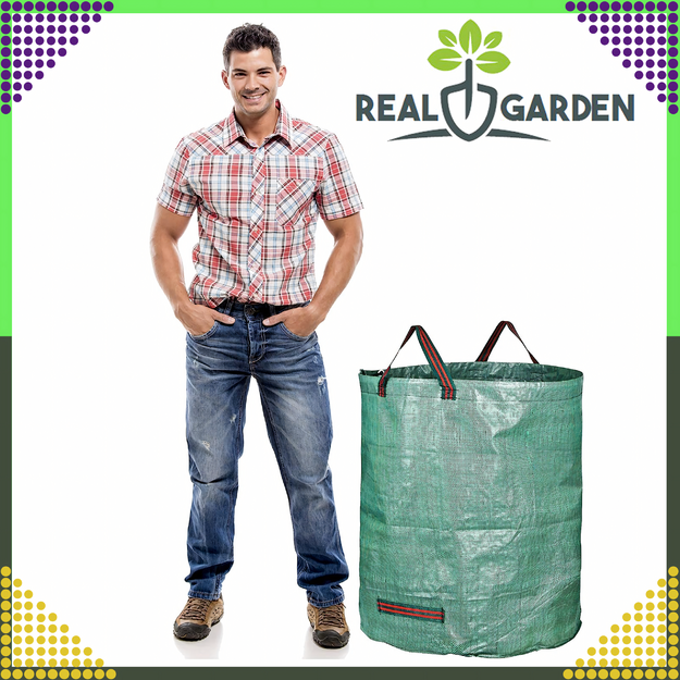 Garden Bag Garden Bag Container for Leaves and Grass Large Strong 120L