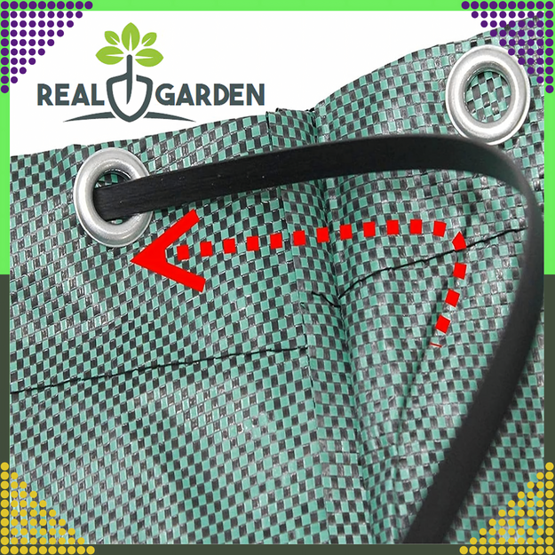 Garden Bag Garden Bag Container for Leaves and Grass Large Strong 120L