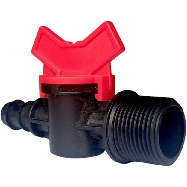 100 vnt. pakuotė lašelinės linijos uždarymo vožtuvams, kamštis, 16 mm