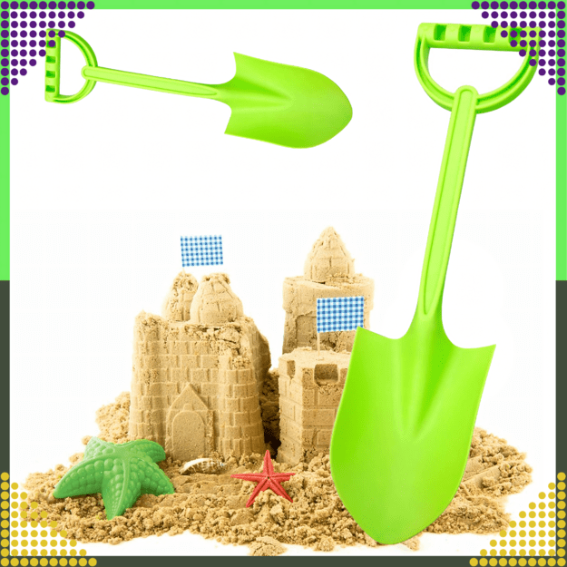 Shovel Shovel Sand Spade for Beach Sandboxes Strong Large XXL 64 cm