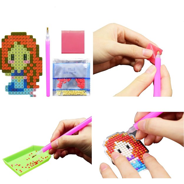 DIAMOND EMBROIDERY 5D DIAMOND STICKERS MOSAIC STICKER FOR CHILDREN SET