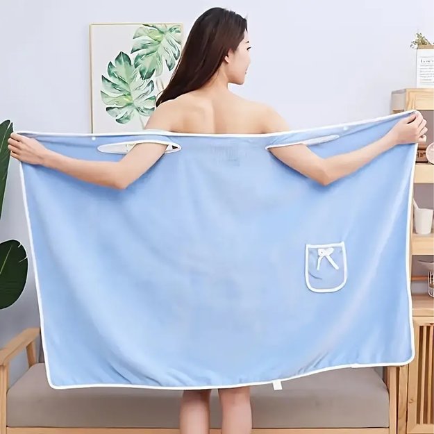 RĘCZNIK KĄPIEOWY DAMSKI TUNIKA DO SAUNY SZLAFROK SPA PAREO NARAMIENNY DUŻY  18