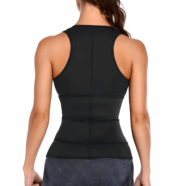 KAMIZELKA NEOPRENOWA FITNESS DAMSKA ODCHUDZAJĄCA SPORTOWA TRENINGOWA XL 20
