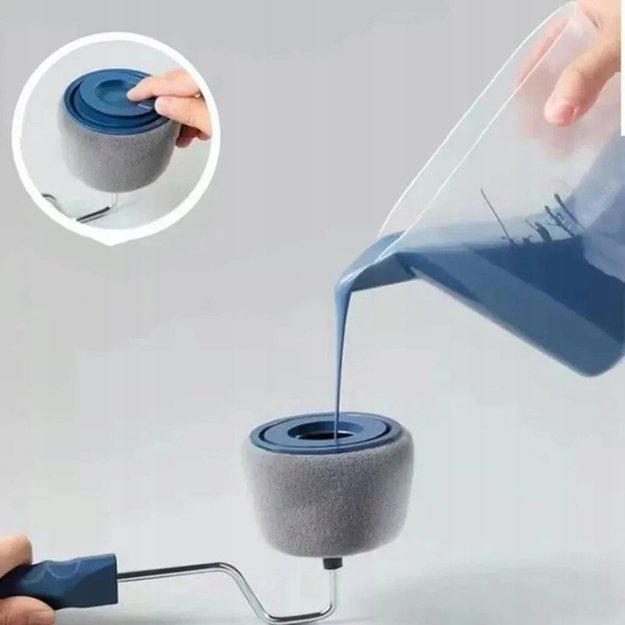 Wałek Malarski do Malowania Ścian Rogów Narożników Niekapiący Paint Roller 9