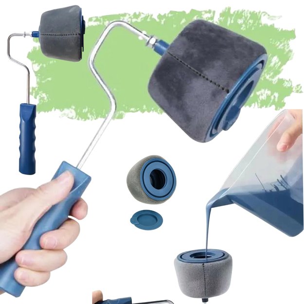 Wałek Malarski do Malowania Ścian Rogów Narożników Niekapiący Paint Roller 1