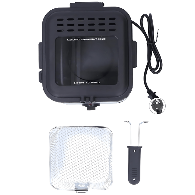 Frytkownica Tradycyjna Deep fryer Olejowa 2,5L do Frytek Ryb Mocna 1000W 4