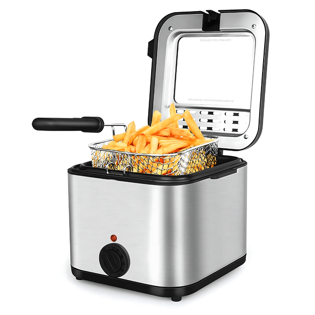 Frytkownica Tradycyjna Deep fryer Olejowa 2,5L do Frytek Ryb Mocna 1000W 30