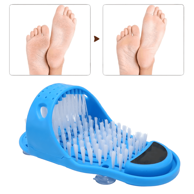 Šepetėlis, plovimo priemonė, pėdų masažuoklis, pemzos akmuo kulnams, dušo šlepetės