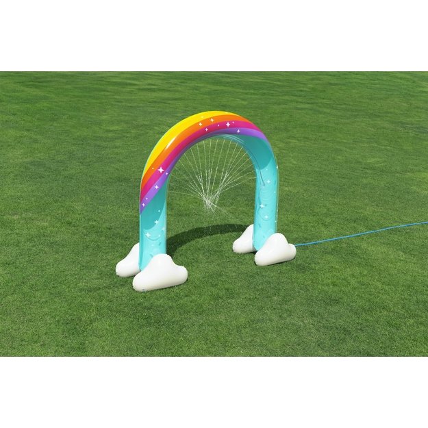 „Bestway 52732“ pripučiama vandens užuolaida su purkštuvų sistema, „Rainbow Garden“, 221 x 71 x 19 cm 29