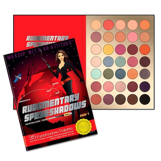 Rude Cosmetics - 35 Eyeshadow Palette - Rudementary Speyeshadow