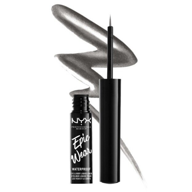 NYX Professional 466 - Epic Wear Metallic Liquid Liner - Gunmetal