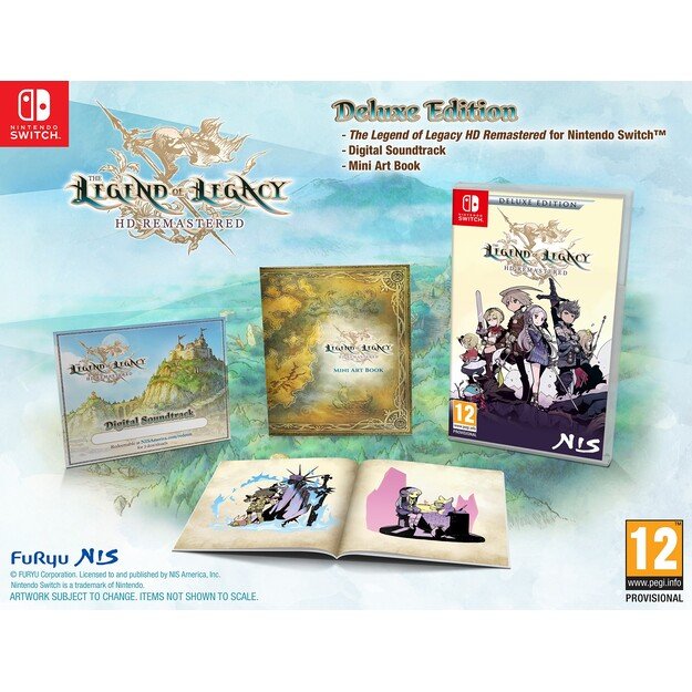 The Legend of Legacy HD Remastered (Deluxe Edition)
      
        - Nintendo Switch