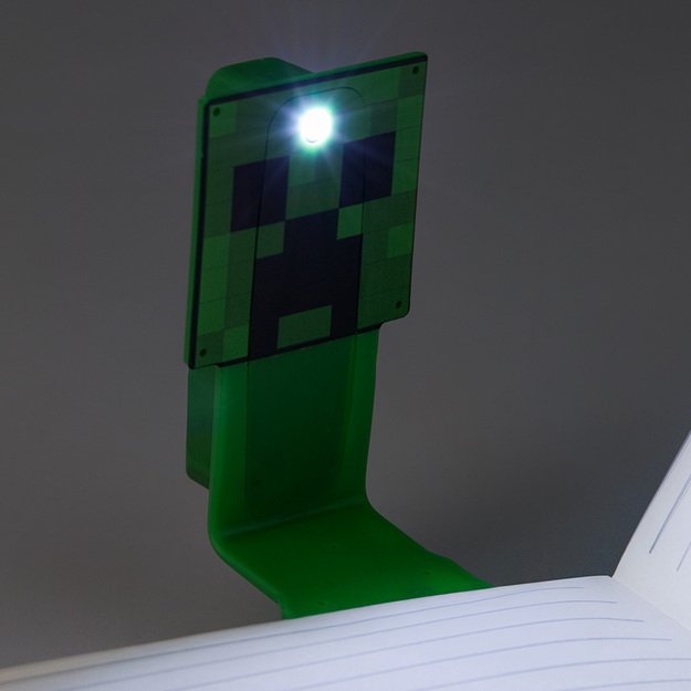 Minecraft Creeper Book Light 1