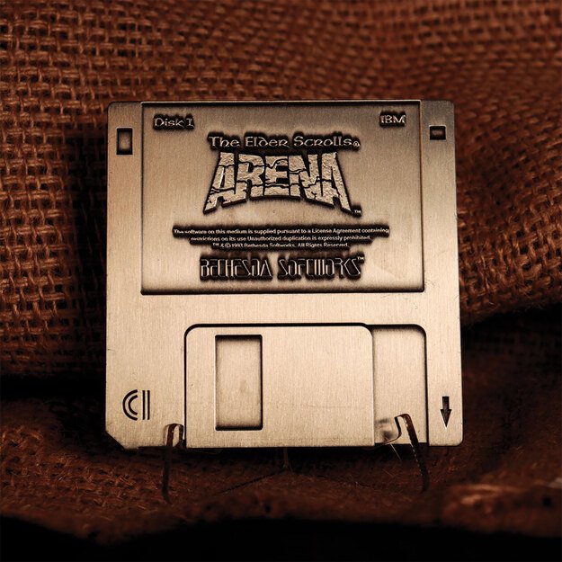 The Elder Scrolls Arena Floppy Disk Replica 2
