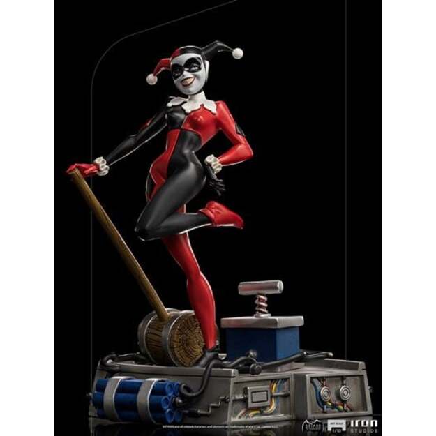 IronStudios - DC Comics Batman Animated Series: 1:10 Art Scale Statue - Harley Quinn 3