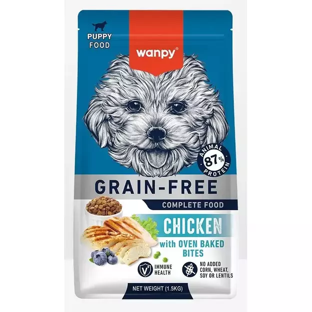 wanpy - Puppy Food with Chicken - 1.5 kg