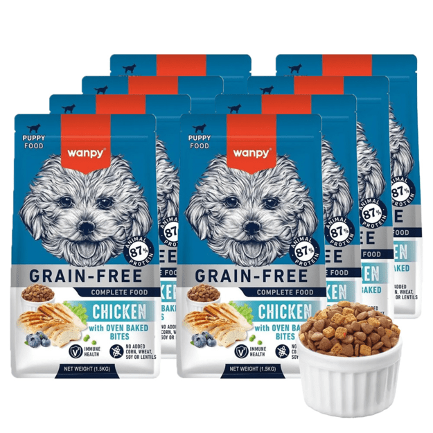 wanpy - Puppy Food with Chicken - 1.5 kg 2