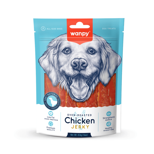 wanpy - Chicken Jerky Value Pack - 454g 3